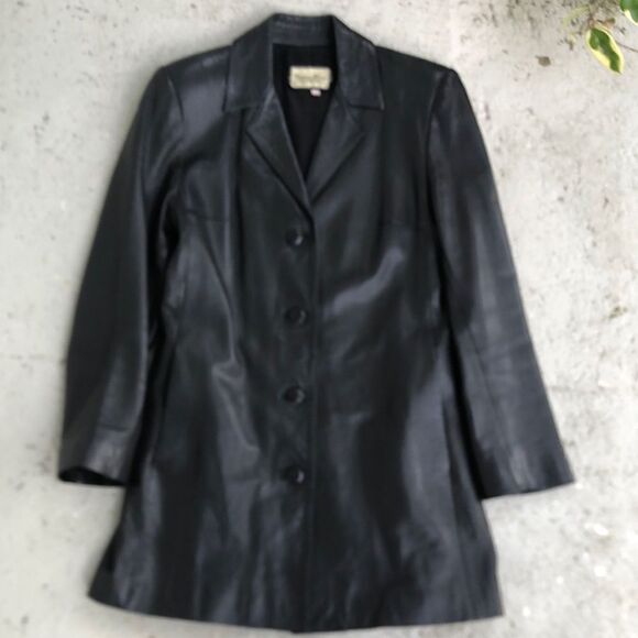 Bettina Rizzi Jackets & Blazers - Vintage Bettina Rizzi leather coat